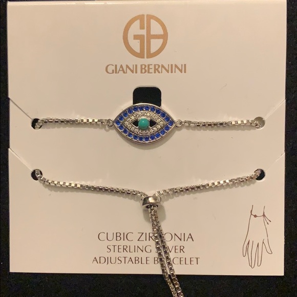 Giani Bernini Evil Eye Bracelet - Picture 1 of 2